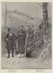 Weihnachtsmorgen, damals